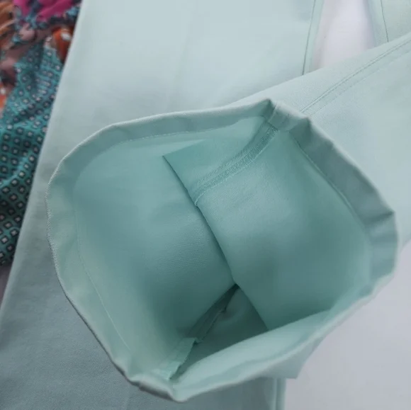 St. John Women's Light Blue Pants Sz 6 - Picture 9 of 15